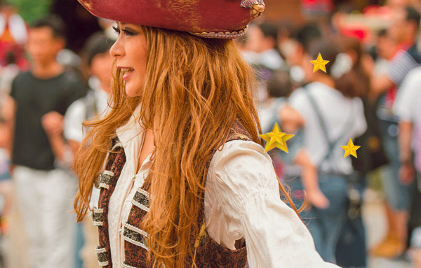 animadora infantil en Madrid disfrazada de pirata